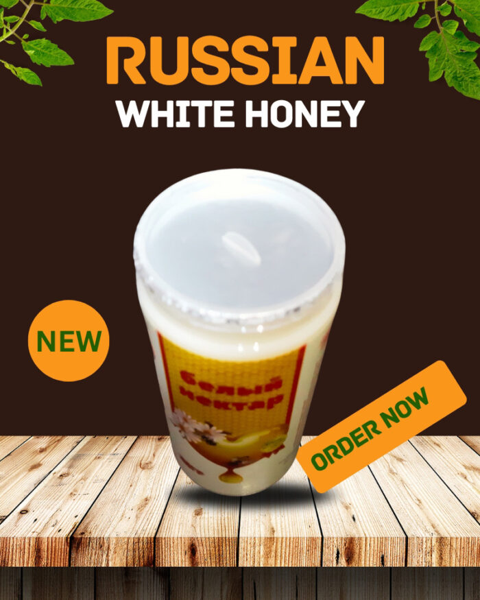 White Russian honey 700 grams - Image 4